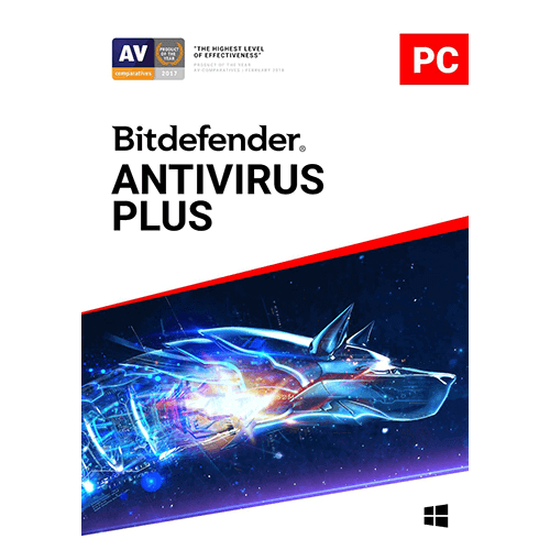 Bitdefender Antivirus Plus 5 PCs 2 Years USA & Canada